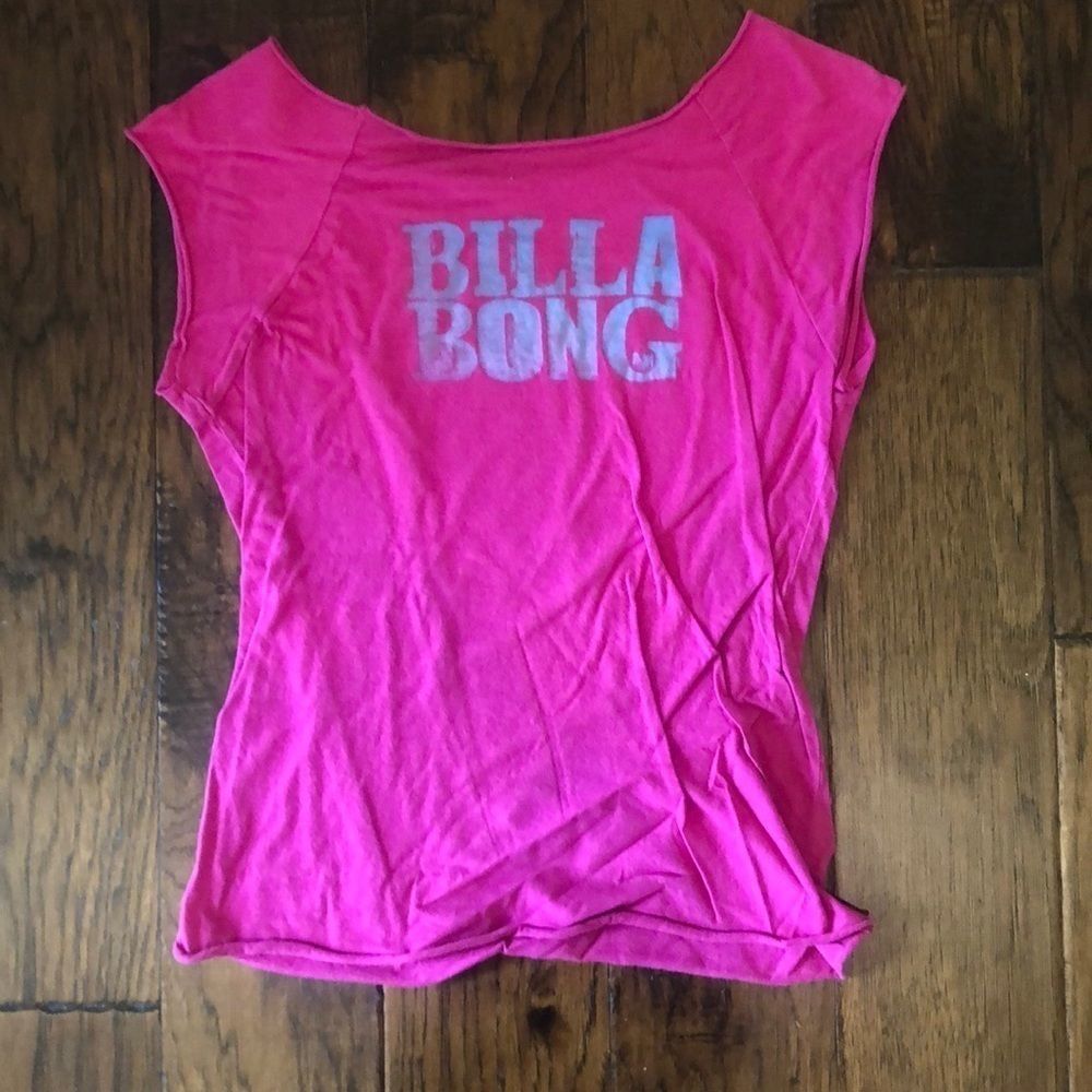 Billabong Pink Short Sleeve Tee